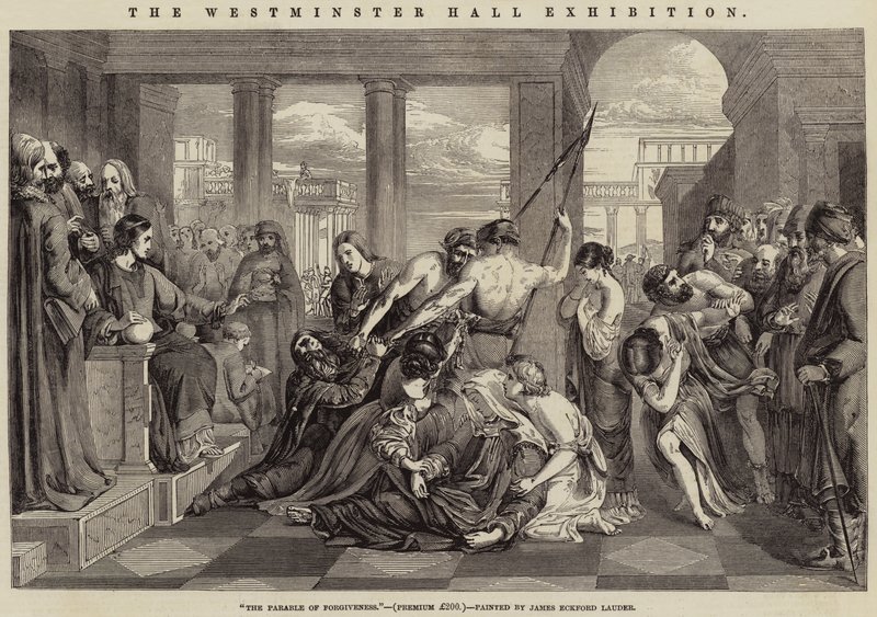 La exposición de Westminster Hall, la parábola del perdón de James Eckford Lauder