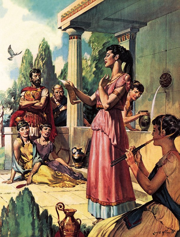 Safo, la poetisa suprema de James Edwin McConnell