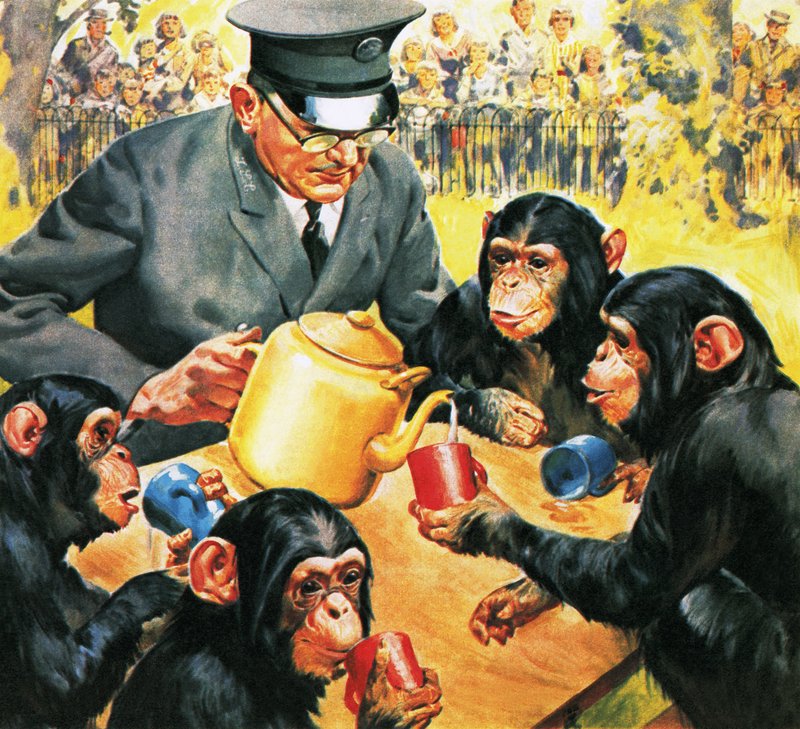 Quién es quién en el zoo: Té para cuatro de James Edwin McConnell
