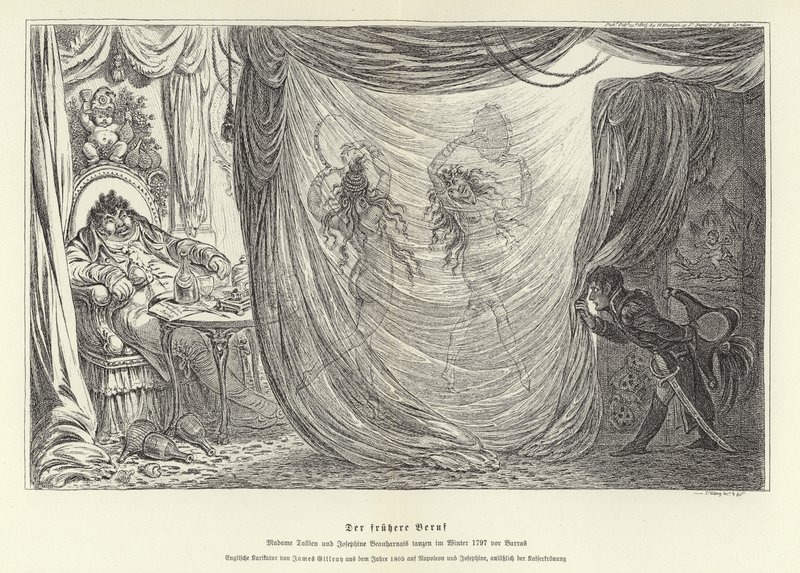 La antigua profesión de James Gillray