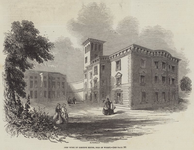 Nueva ala de Osborne House, Isla de Wight de James Herring