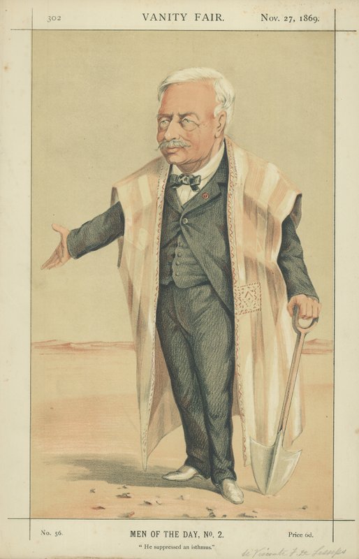 Le Vicomte Ferdinand De Lesseps de James Jacques Joseph Tissot