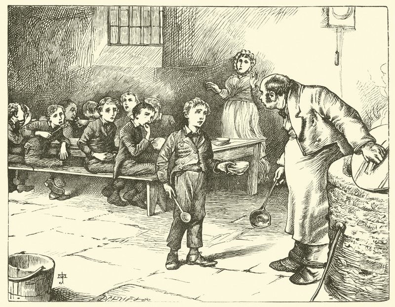Oliver Twist pide más de James Mahoney
