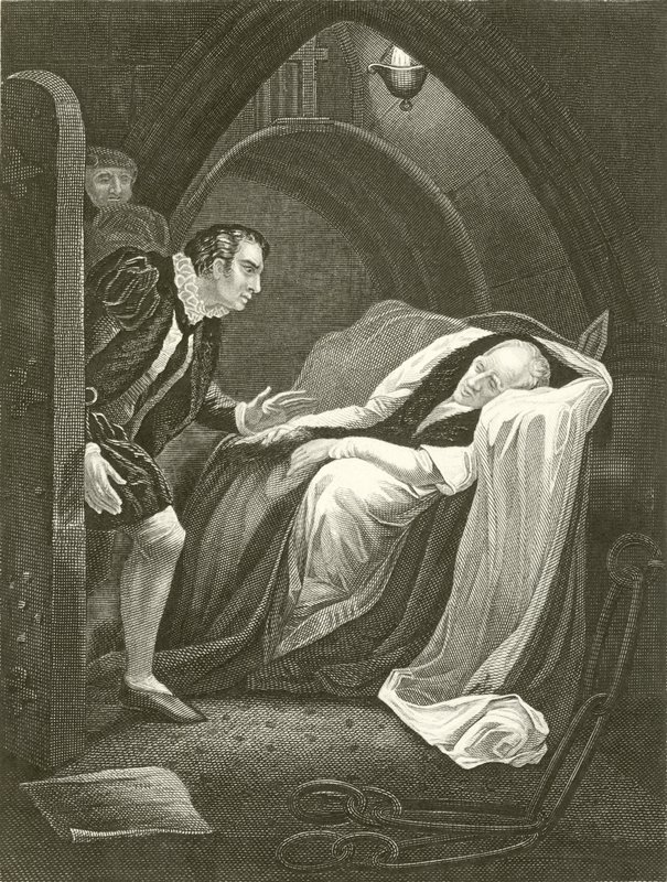 La muerte de Mortimer de James Northcote