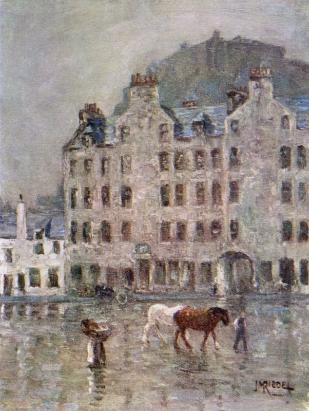 Posada White Hart, Grassmarket de James Riddel