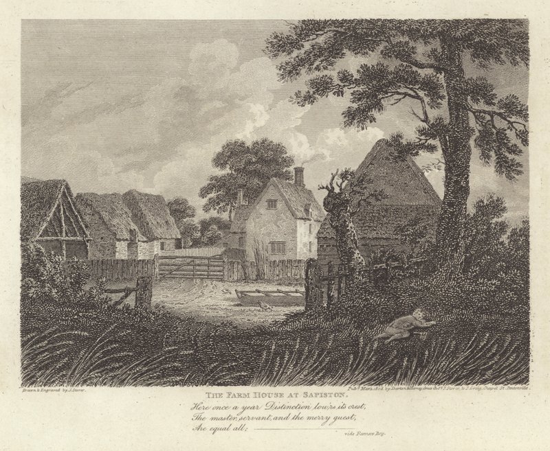 Robert Bloomfield, poeta: La casa de campo en Sapiston de James Storer