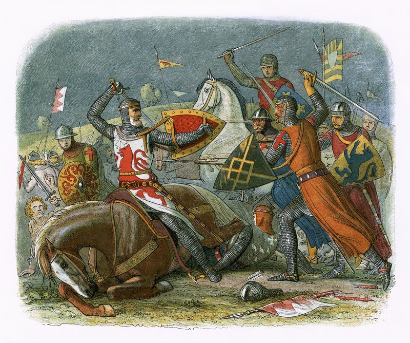 Muerte de De Montfort de James William Edmund Doyle