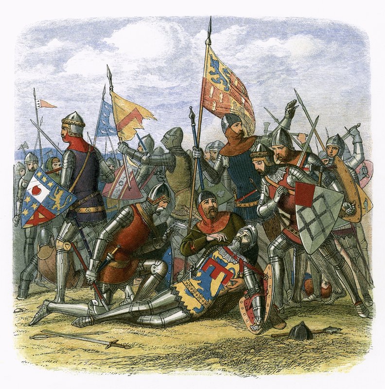 Muerte de Hotspur de James William Edmund Doyle