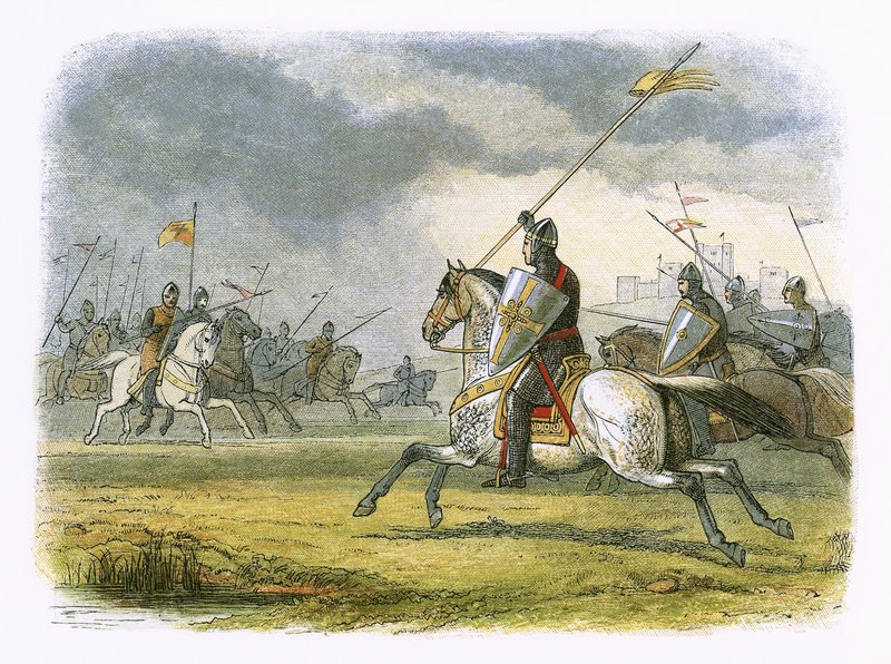 Guillermo el León hecho prisionero de James William Edmund Doyle
