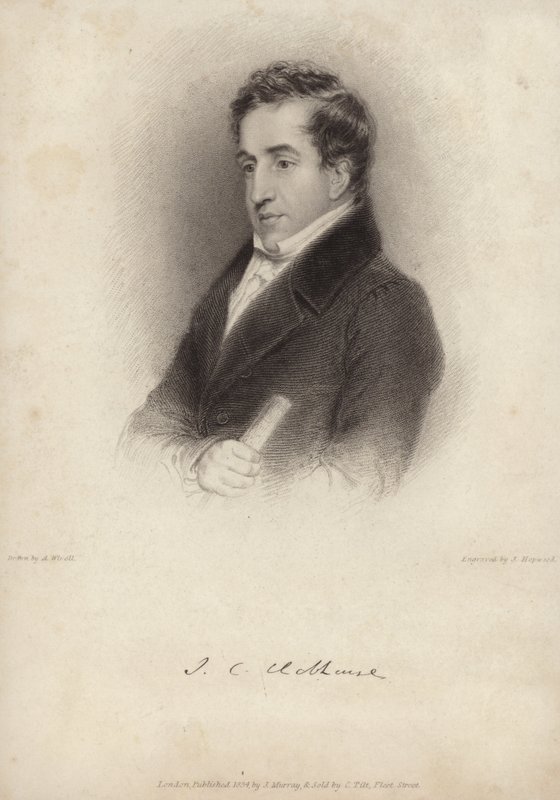 John Hobhouse, 1er Barón Broughton, político y memorialista inglés de James, the Elder Hopwood
