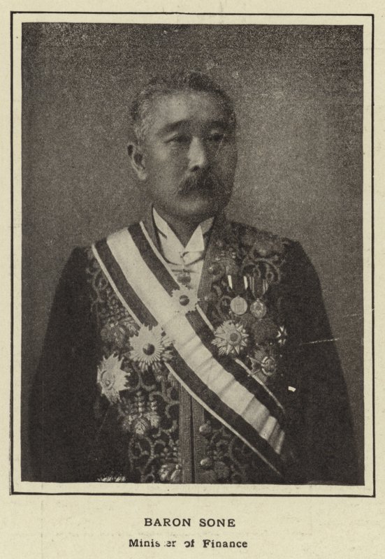 Barón Sone, Ministro de Finanzas de Japanese Photographer