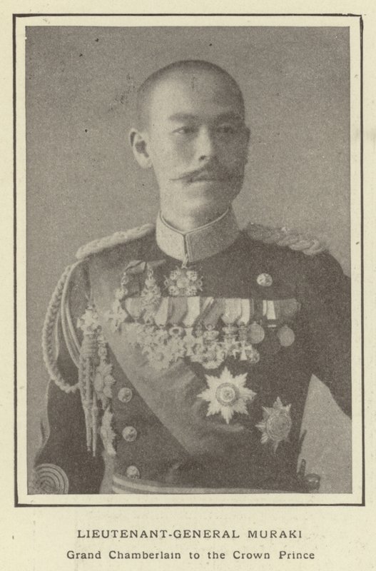 Teniente General Muraki, Gran Chambelán del Príncipe Heredero de Japanese Photographer