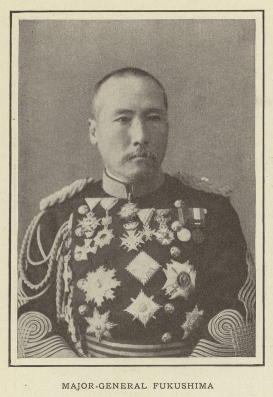 General de División Fukushima de Japanese Photographer