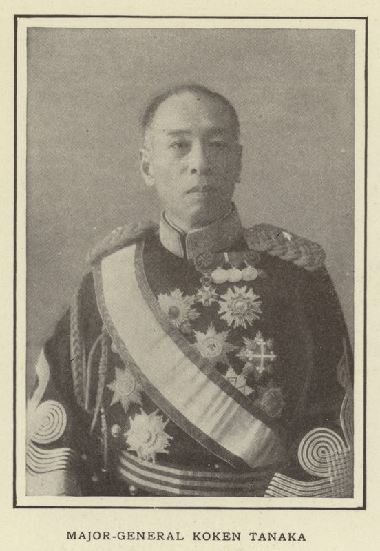 General de División Koken Tanaka de Japanese Photographer