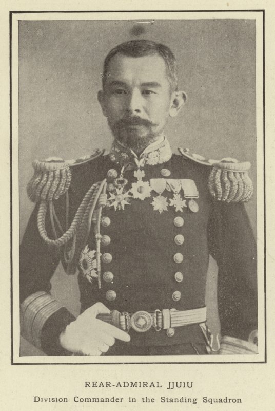 Contraalmirante Jjuiu, Comandante de División en la Escuadra Permanente de Japanese Photographer