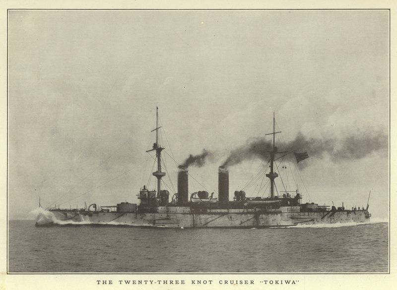 El crucero de veintitrés nudos Tokiwa de Japanese Photographer