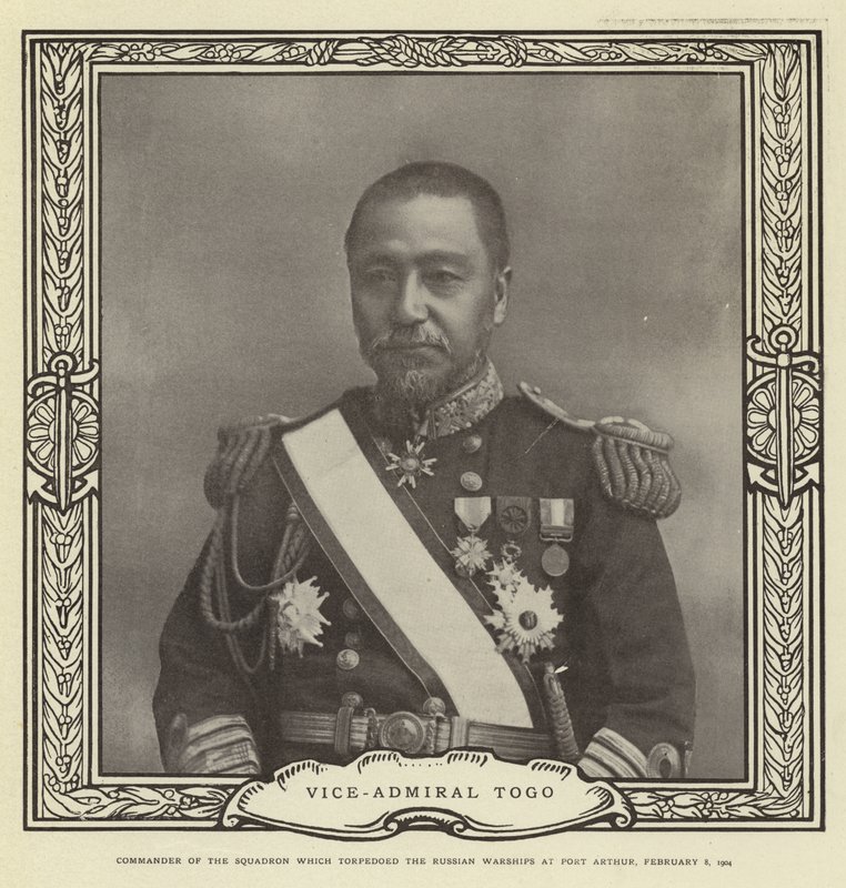 Vicealmirante Togo de Japanese Photographer