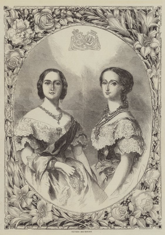 Victoria y Eugenia de Jean Antoine Valentin Foulquier