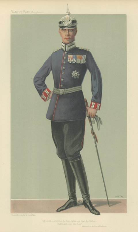 SAR El Príncipe Heredero de Alemania de Jean Baptiste (after) Guth