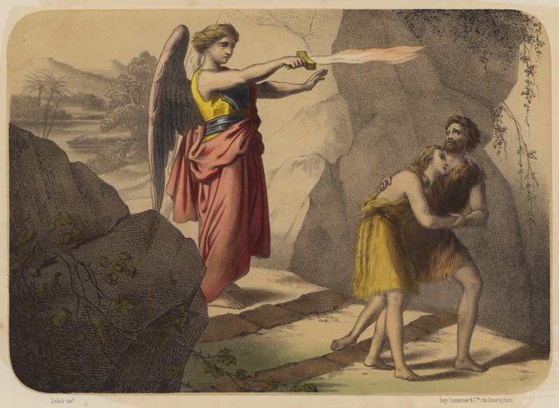 El paraíso perdido de Jean Baptiste Auguste Leloir