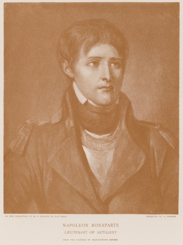 Napoleón Bonaparte de Jean Baptiste Greuze