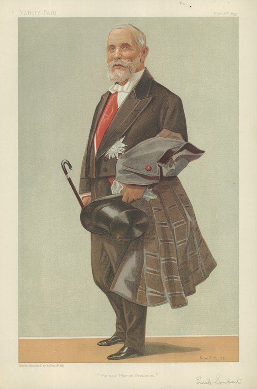 Emile Loubet, El Presidente de la República Francesa de Jean Baptiste Guth