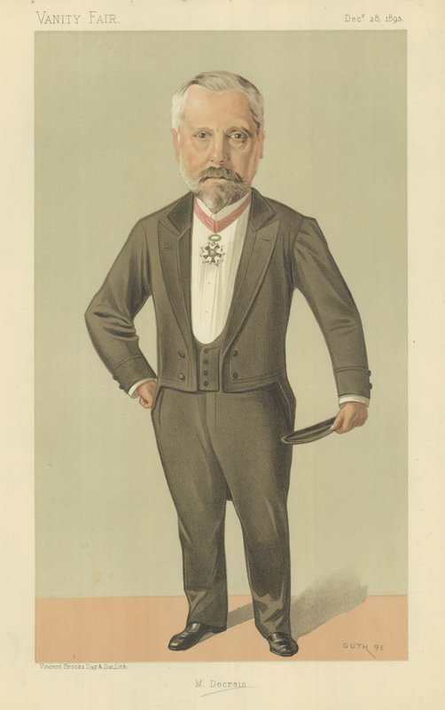 M Pierre Louis Albert Decrais de Jean Baptiste Guth