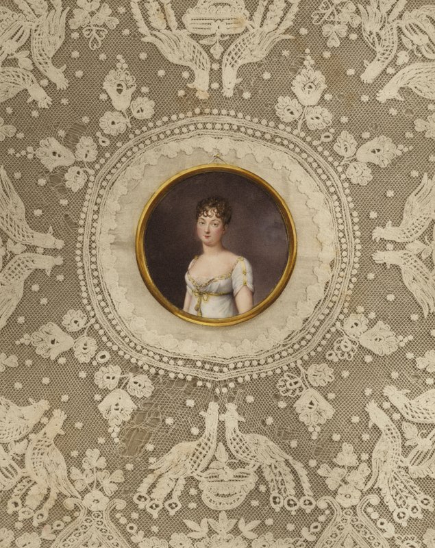 Retrato de la Princesa Pauline Schwarzenberg de Jean Baptiste Jacques Augustin