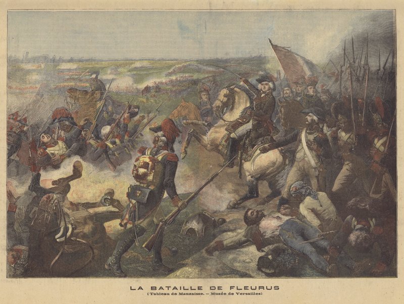 La batalla de Fleurus de Jean Baptiste Mauzaisse
