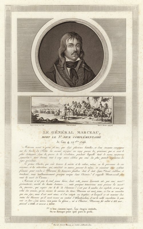 Retrato de François Séverin Marceau-Desgraviers de Jean Duplessi Bertaux