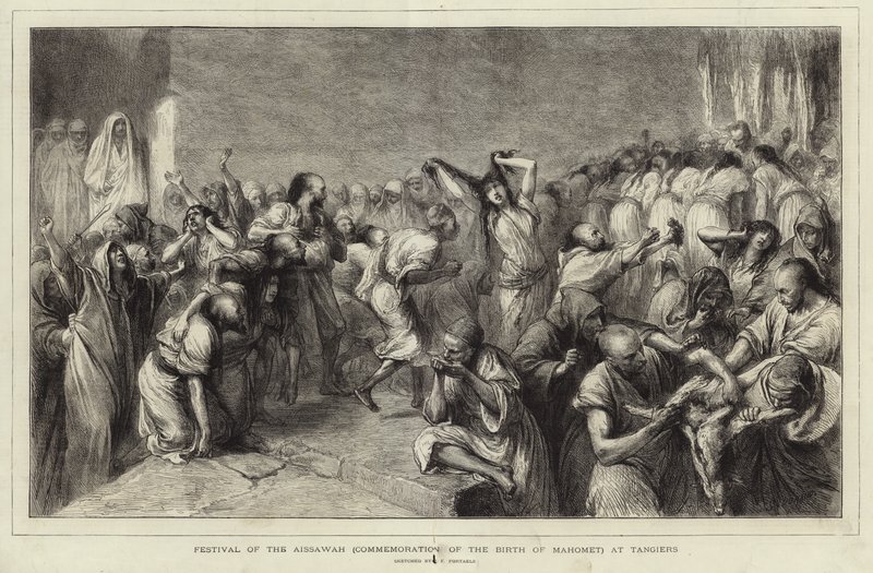 Festival de los Aissawah de Jean Francois Portaels