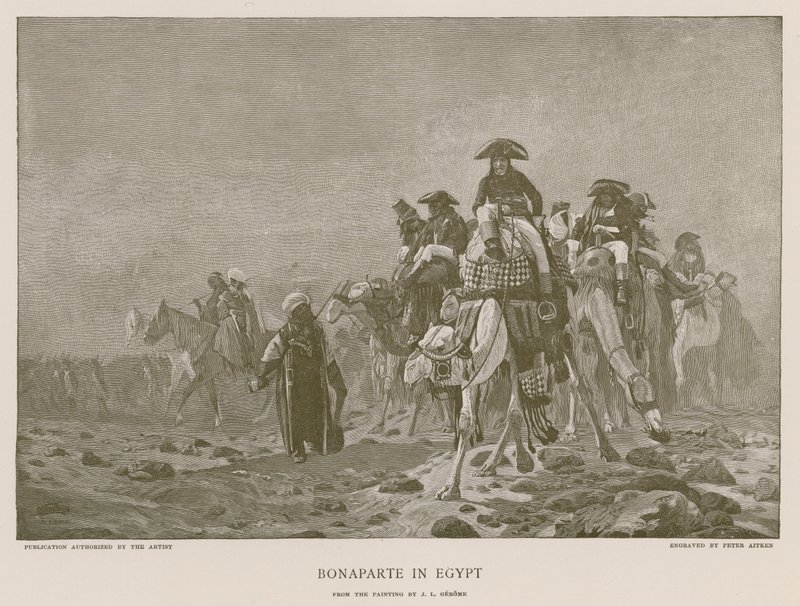Bonaparte en Egipto de Jean Leon Gerome