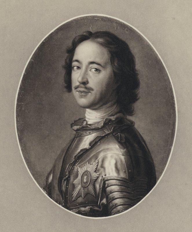 Pedro el Grande de Jean Marc (after) Nattier