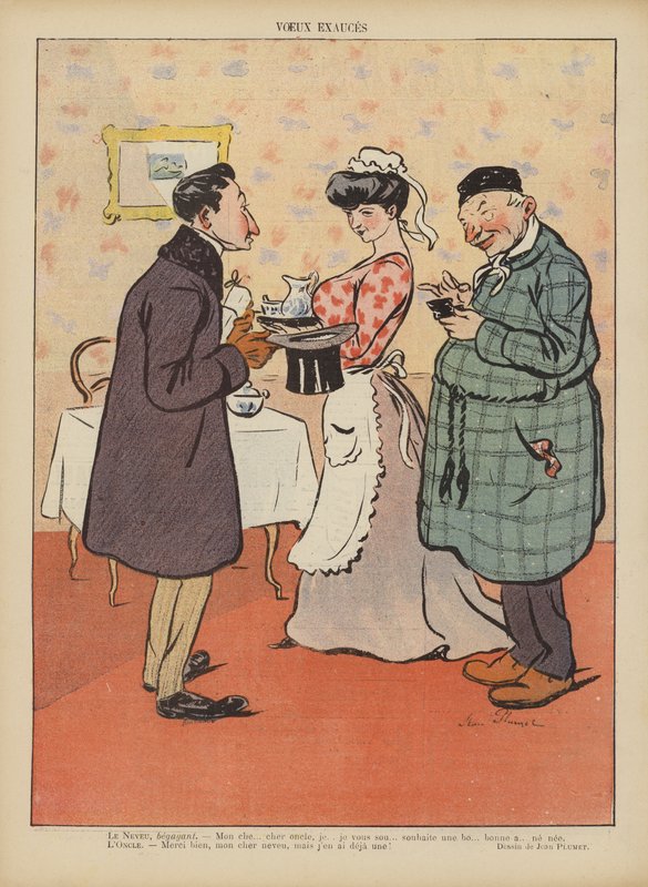 Ilustración para Le Rire de Jean Plumet