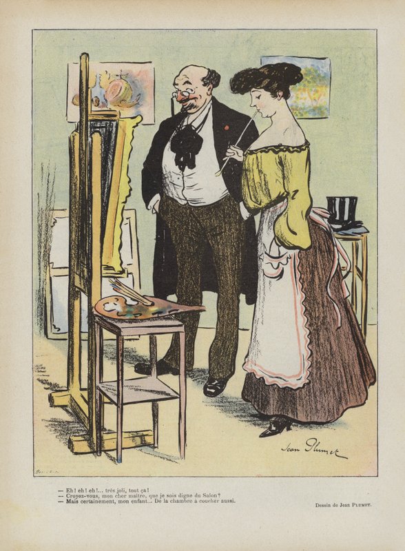 Ilustración para Le Rire de Jean Plumet