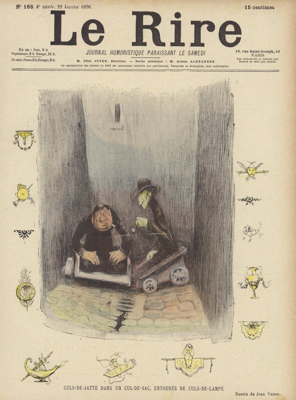Ilustración para Le Rire de Jean Veber