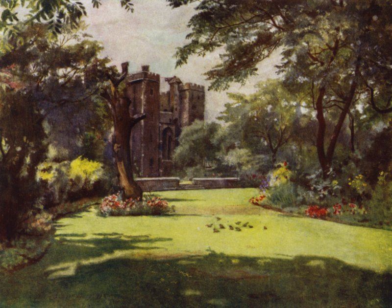 Lambeth, El Palacio desde los Jardines de Jessie MacGregor