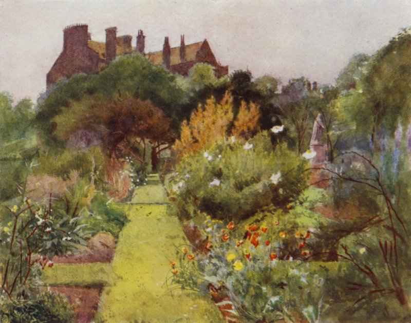 Jardín de Physicke, Chelsea, Vista del Jardín de Jessie MacGregor