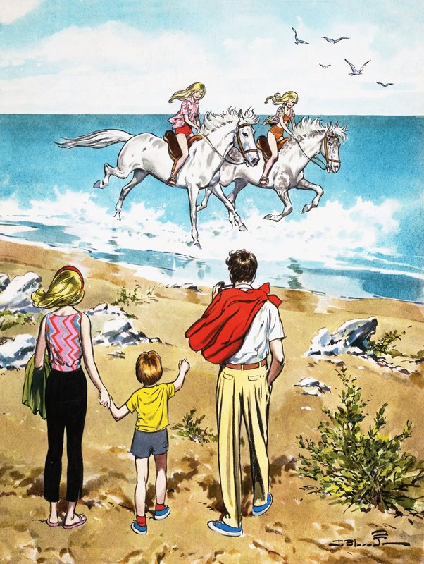 Montar a caballo en las olas de Jesus Blasco