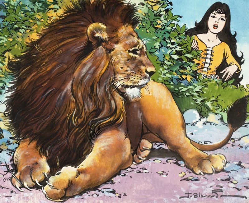 El león encantado de Jesus Blasco