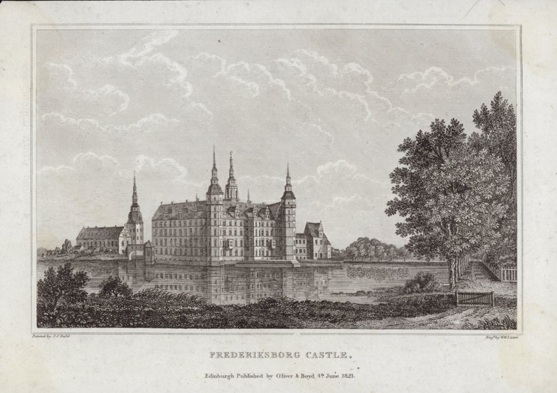 Palacio de Frederiksborg de Johan Christian Dahl