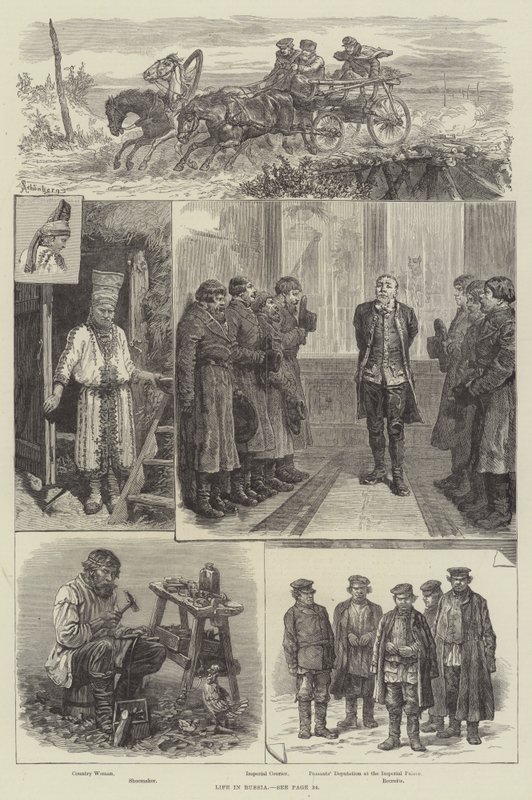 Vida en Rusia de Johann Nepomuk Schonberg