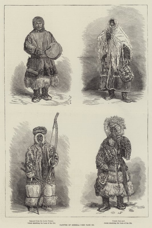Nativos de Siberia de Johann Nepomuk Schonberg