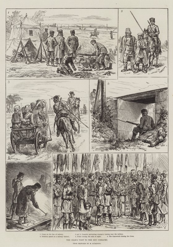 La Visita del Zar a los Cosacos del Don de Johann Nepomuk Schonberg