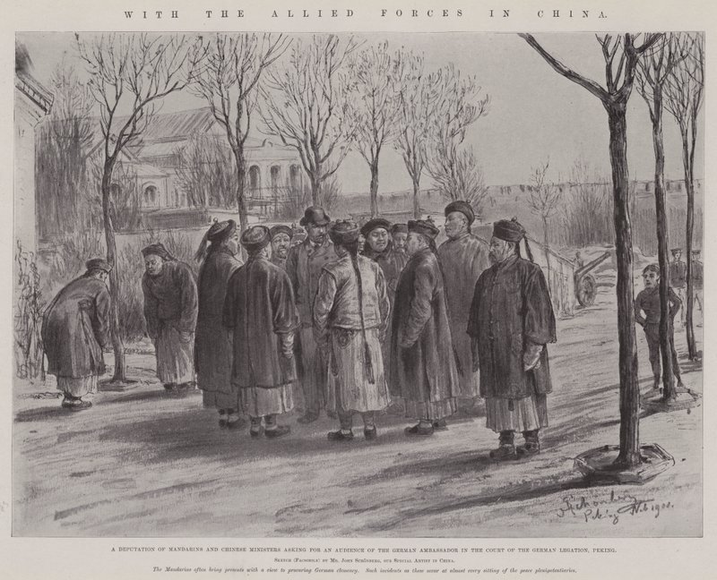 Con las fuerzas aliadas en China de Johann Nepomuk Schonberg