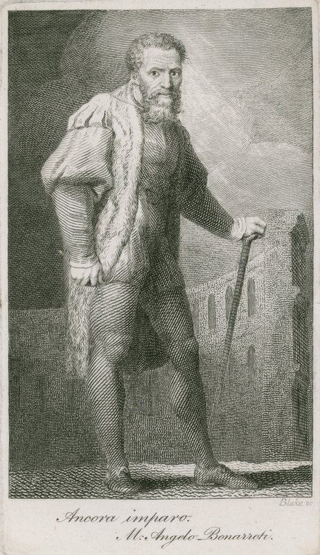 Miguel Ángel Buonarroti de Johann Heinrich Füssli