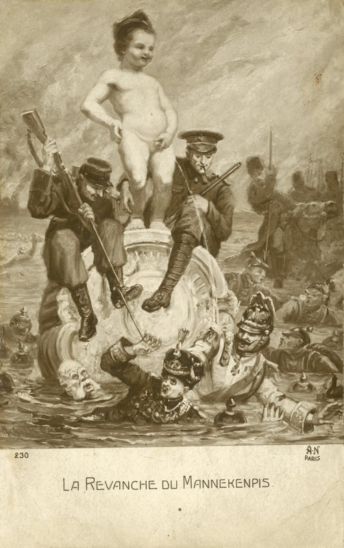 La Venganza del Manneken Pis de Johann Heinrich Wedekind