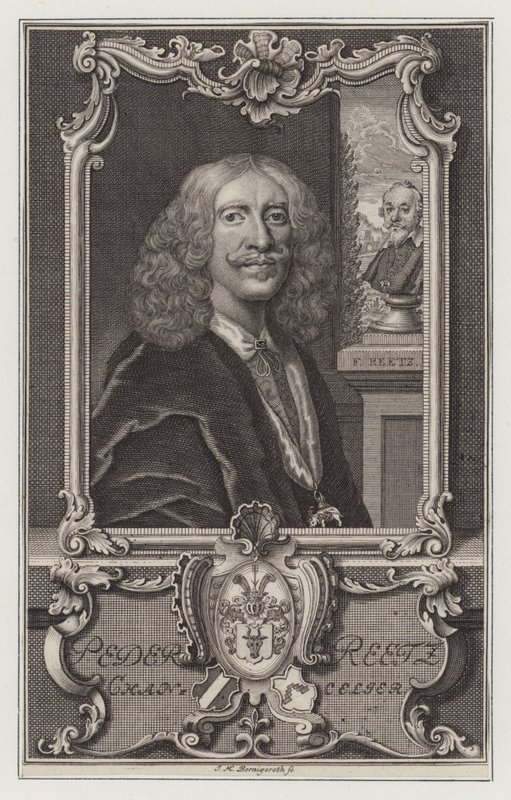 Peder Reedtz, político y embajador danés de Johann Martin Bernigeroth