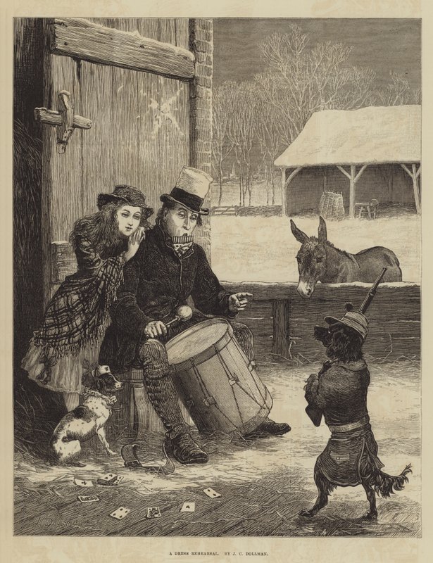 Un ensayo general de John Charles Dollman