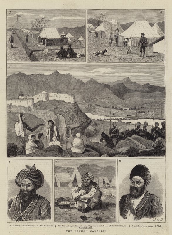 La campaña afgana de John Charles Dollman